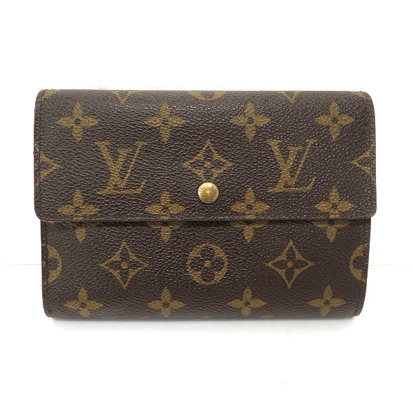 Louis Vuitton Monogram Portefeuille Tresor Etui Papier Wallet M61202 in Good Condition