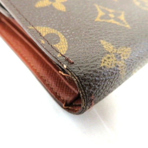 Louis Vuitton Monogram Portefeuille Tresor Etui Papier Wallet M61202 in Good Condition