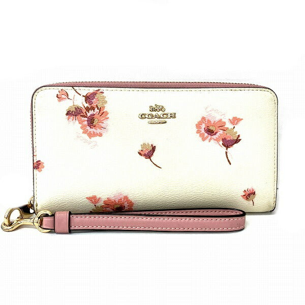 Coach Floral Long Wallet C4455