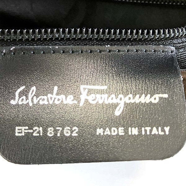 Salvatore Ferragamo Suede Leather Shoulder Bag