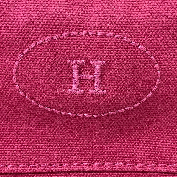 Hermes Bolide Pouch MM Canvas Cosmetic Bag in Good Condition