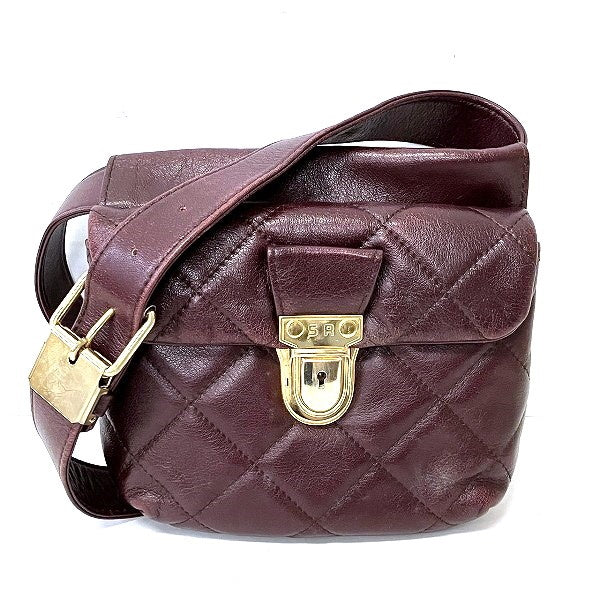 Sonia Rykiel Quilted Leather Waist Bag for Women in Fair Condition