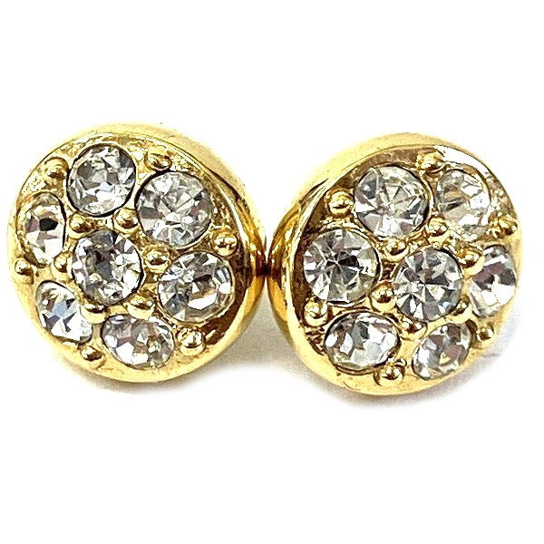 Dior Rhinestone Earrings for Women in Good Condition