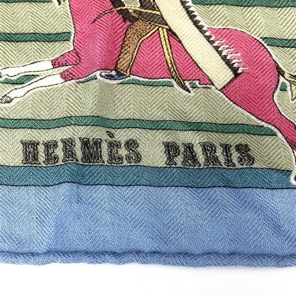 Hermes Cashmere 65% Silk 35% Scarf in Good Condition