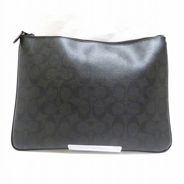 Coach Signature PVC Clutch Bag F25520 in Great Condition