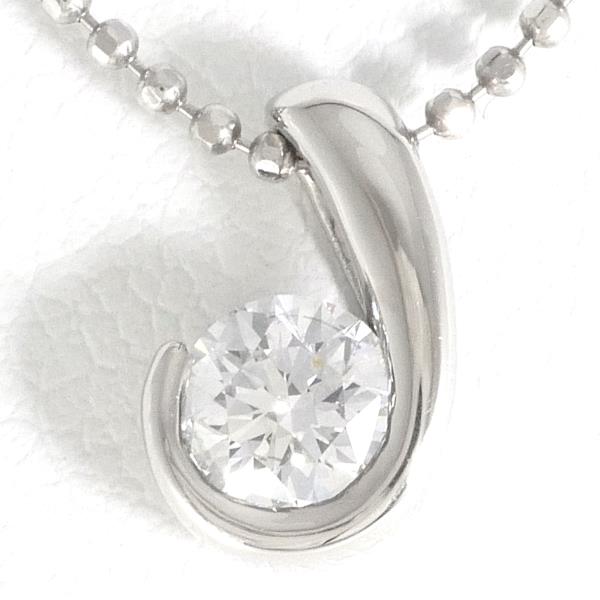 PT900 Platinum PT850 Diamond Necklace 0.33ct VS1