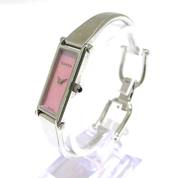 Gucci Stainless Steel Quartz Bangle Watch 1500L