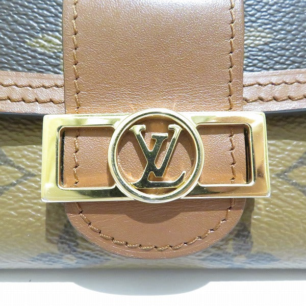 Louis Vuitton Monogram Portefeuille Dauphine Trifold Wallet M68725 in Good Condition