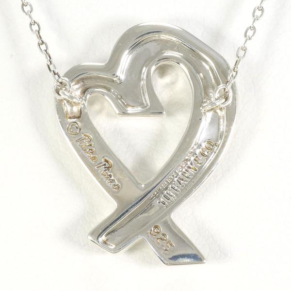 Tiffany & Co Loving Heart Silver Necklace in Excellent Condition