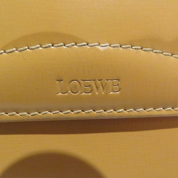 Loewe Yellow Leather Bifold Wallet