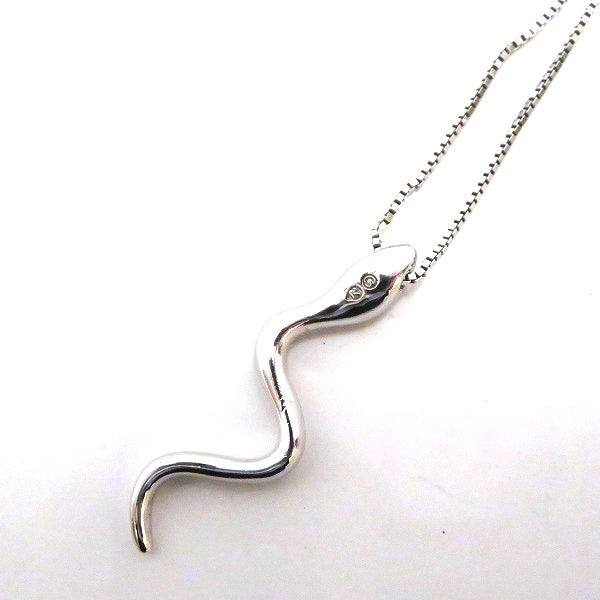 Swarovski Metal Snake Necklace in Good Condition