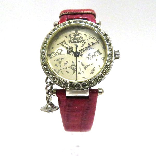 Vivienne Westwood VV006SLRD Quartz Watch Ladies in Fair Condition