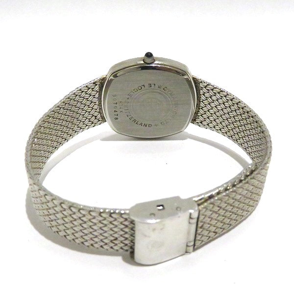 Seema 604 Quartz Square Watch Stainless Steel Men's in Fair Condition