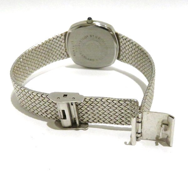 Seema 604 Quartz Square Watch Stainless Steel Men's in Fair Condition