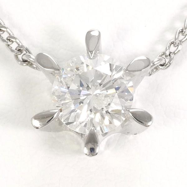 PT850 Platinum Diamond Necklace 1.00ct in Excellent Condition