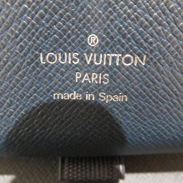 Louis Vuitton Taiga Leather Zippy Organizer Wallet M30515 in Fair Condition