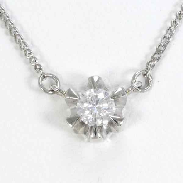 PT850 Platinum Diamond Necklace 0.22ct