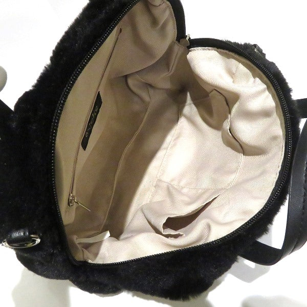 A-Jolie Faux Fur Leather Handbag Shoulder Bag in Great Condition