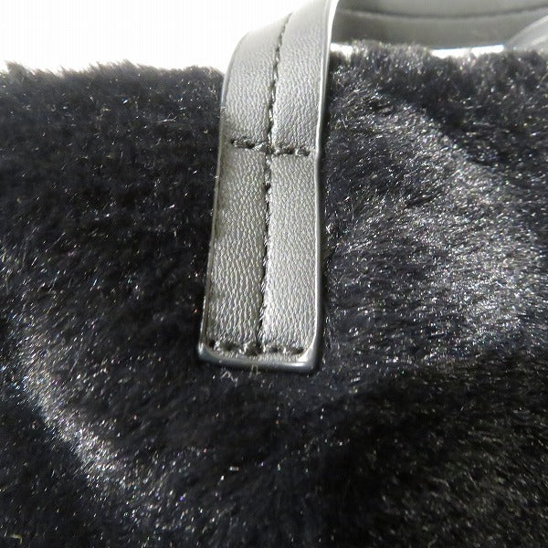 A-Jolie Faux Fur Leather Handbag Shoulder Bag in Great Condition