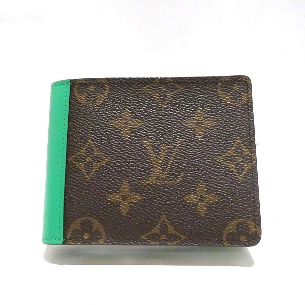 Louis Vuitton Monogram Macassar Bifold Wallet M81537 in Great Condition