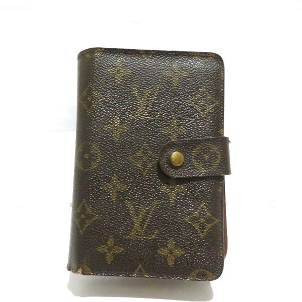 Louis Vuitton Monogram Portefeuille Zip Wallet M61207 in Fair Condition