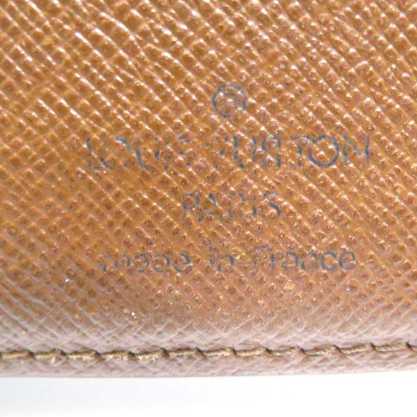 Louis Vuitton Monogram Portefeuille Zip Wallet M61207 in Fair Condition