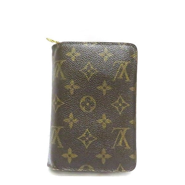 Louis Vuitton Monogram Portefeuille Zip Wallet M61207 in Fair Condition