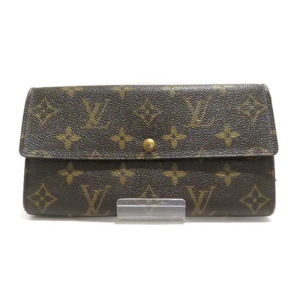 Louis Vuitton Monogram Portefeuille Sarah Long Wallet M61734 in Good Condition