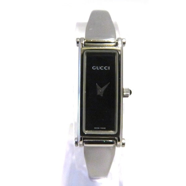 Gucci Stainless Steel Quartz Bangle Watch 1500L in Good Condition