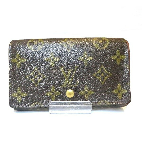 Louis Vuitton Monogram Portefeuille Tresor Wallet M61736 in Good Condition