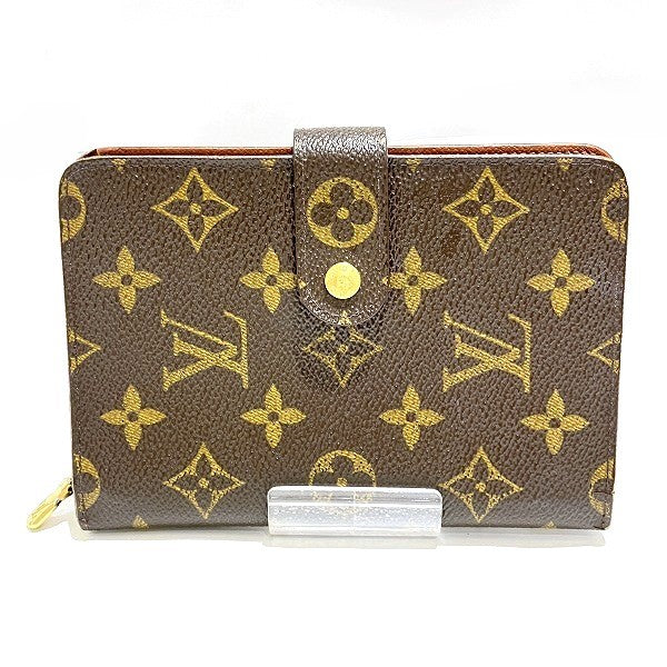 Louis Vuitton Monogram Portefeuille Zip Wallet M61207 in Fair Condition