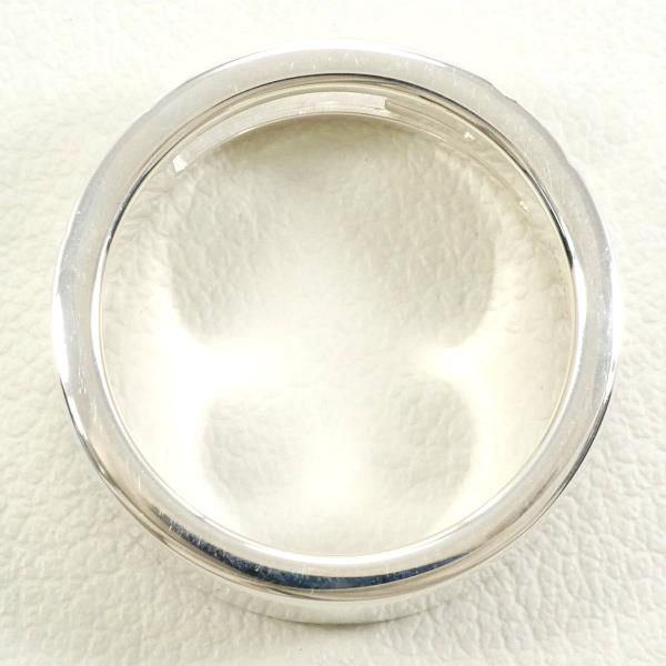 Gucci Branded G Silver Ring Size 10 in Excellent Condition