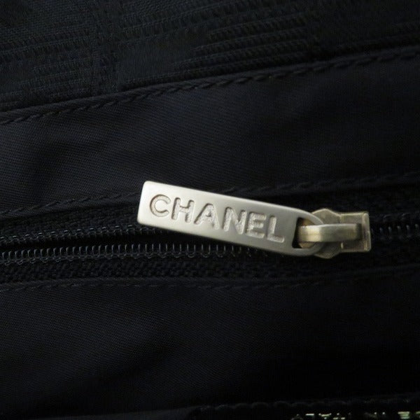 Chanel Nylon Leather Tote Bag