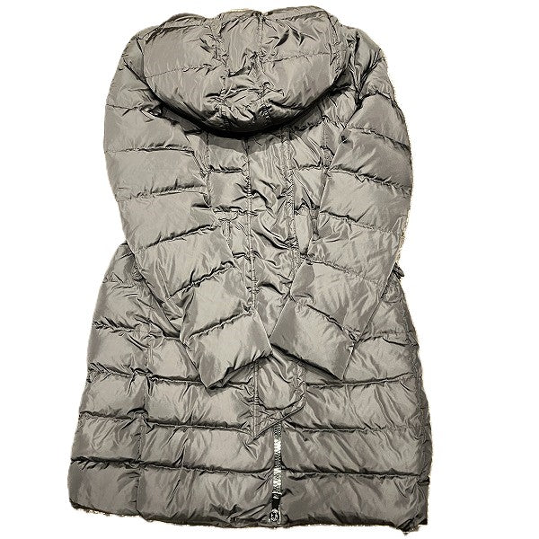 Moncler Down Jacket Black Nylon Feather in Good Condition