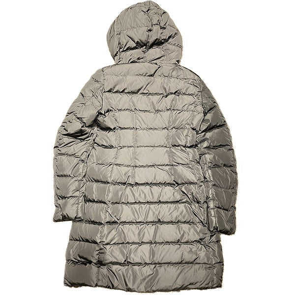 Moncler Down Jacket Black Nylon Feather in Good Condition