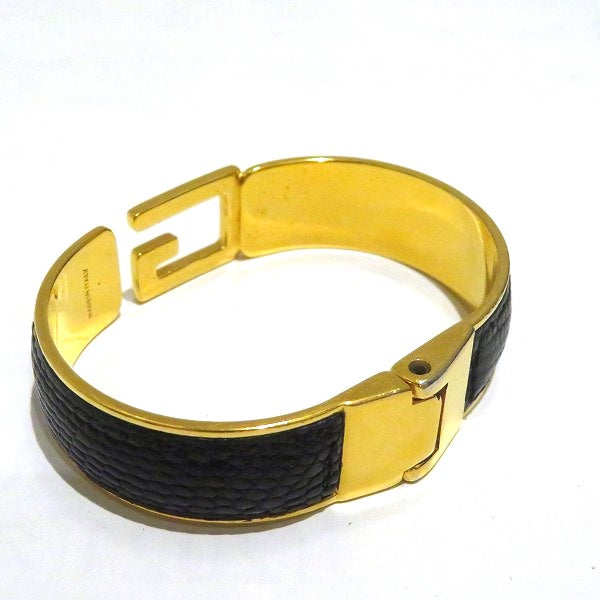 Gucci Leather Bangle Bracelet in Good Condition