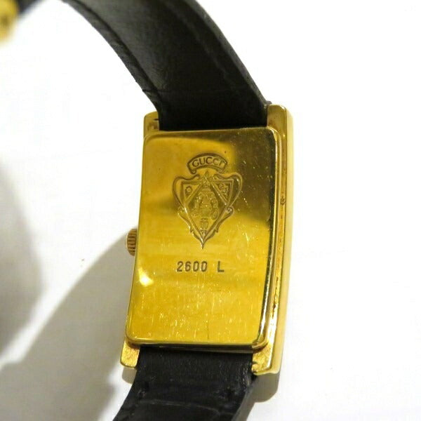 Gucci Metal Quartz Watch Ladies 2600L