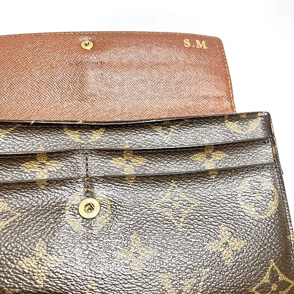 Louis Vuitton Monogram Sarah Long Wallet M61734