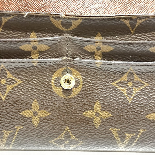 Louis Vuitton Monogram Sarah Long Wallet M61734