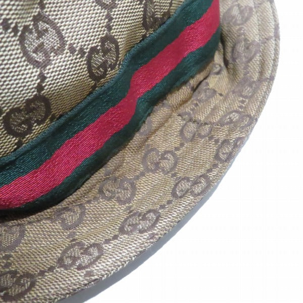 Gucci L GG Canvas Sherry Line Hat