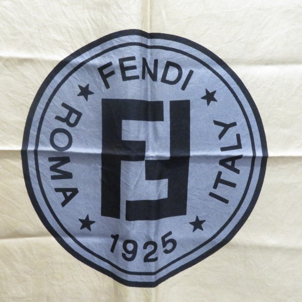 Fendi Zucca Pattern Silk Scarf