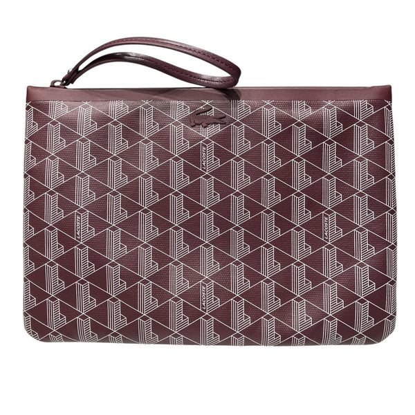 Lacoste PVC clutch bag