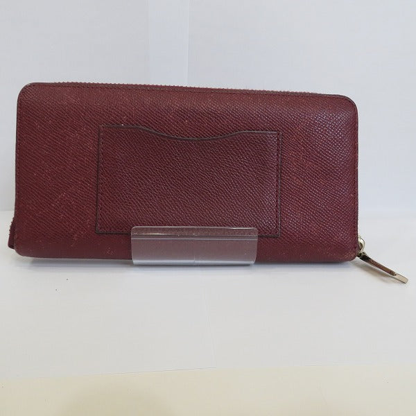 Coach Leather Zip-Around Long Wallet