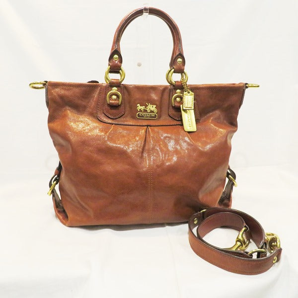 Coach Madison Leather 2WAY Tote Bag 12935