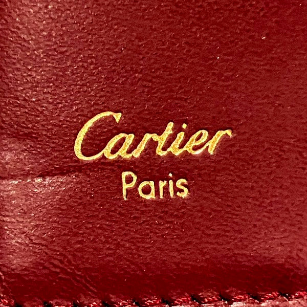 Cartier Must Line Bordeaux Leather Wallet