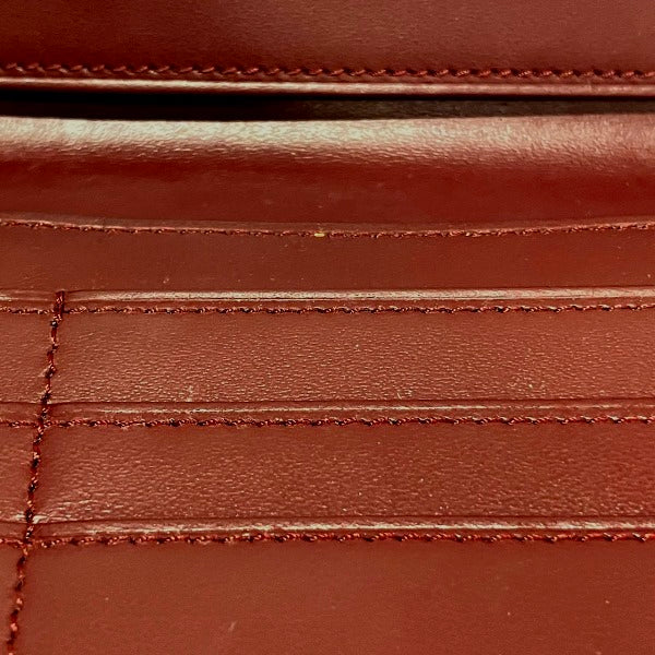 Cartier Must Line Bordeaux Leather Wallet