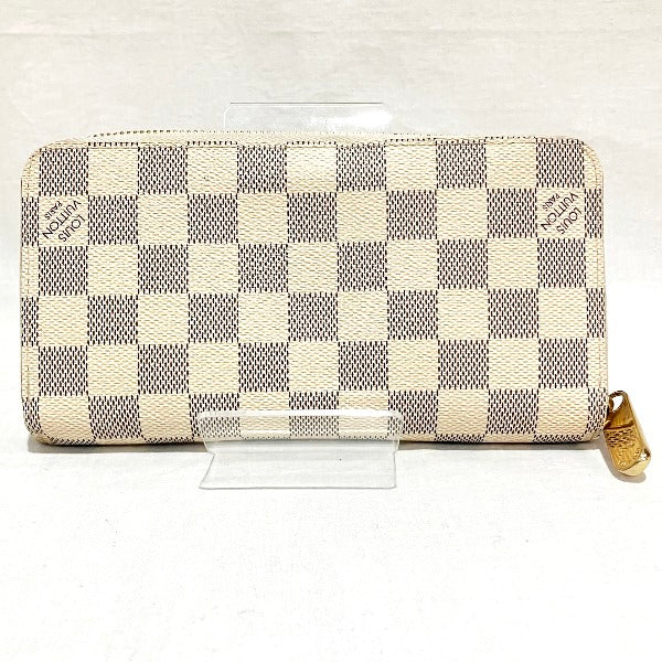 Louis Vuitton Damier Azur Zippy Wallet N60139 in Good Condition