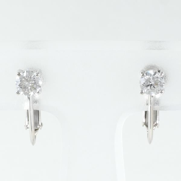 PT900 Platinum Diamond Earrings VVS2