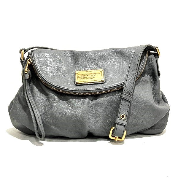 Marc Jacobs Gray Leather Shoulder Bag in Great Condition