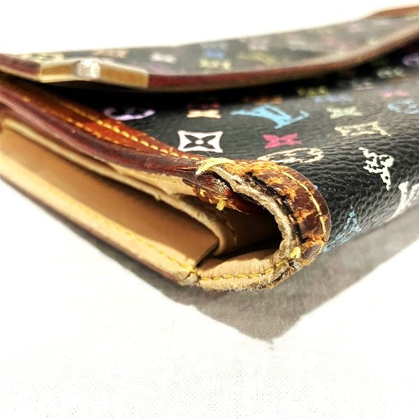 Louis Vuitton Monogram Multicolor Wallet M92658 in Fair Condition